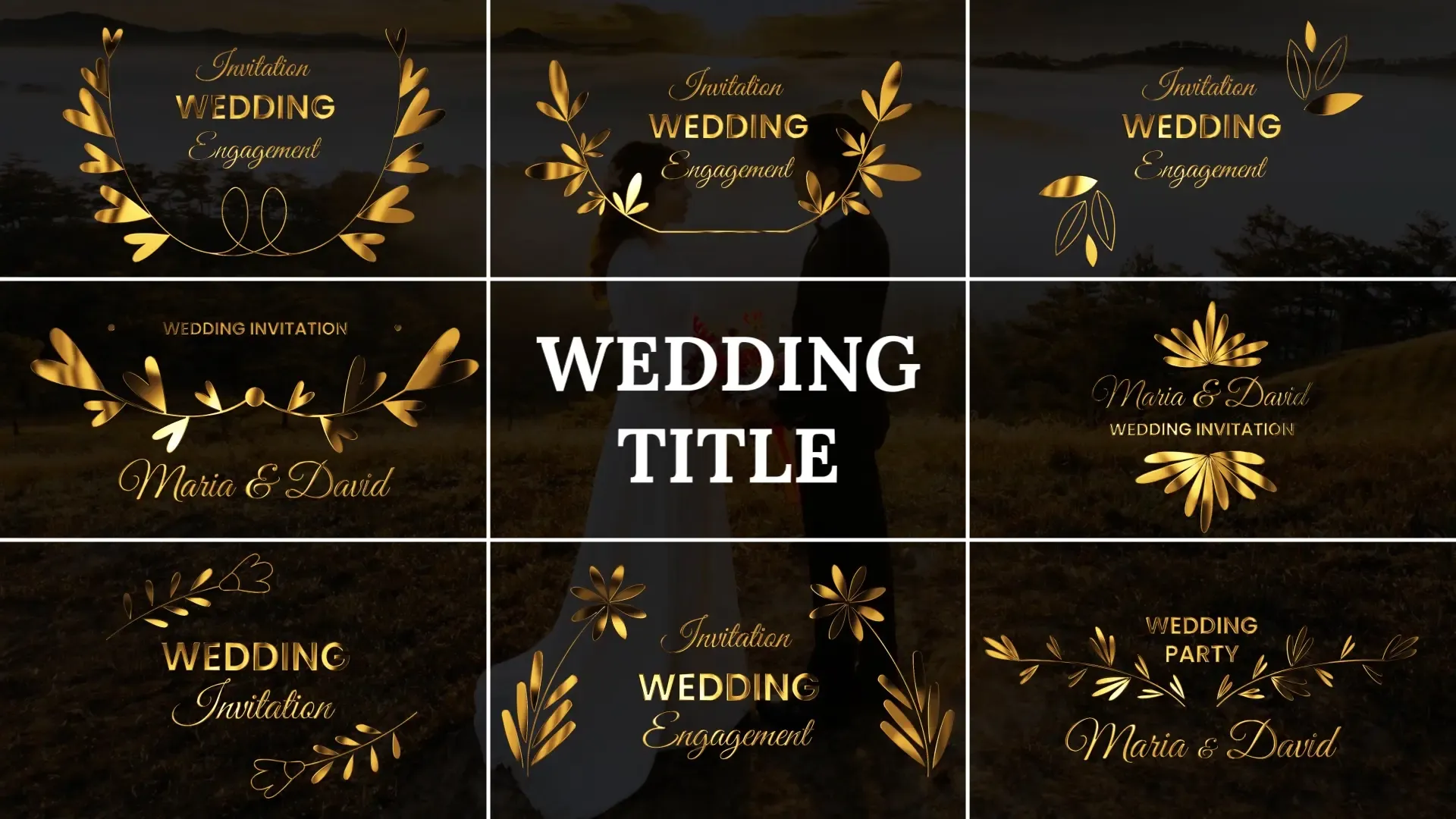 Wedding Title